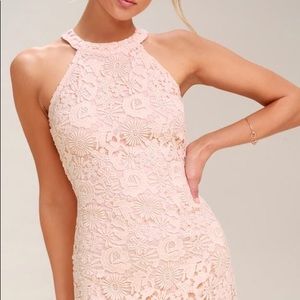 Lulu’s lace dress